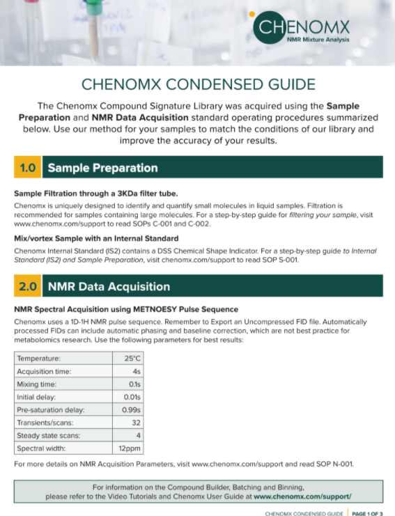 Chenomx Inc